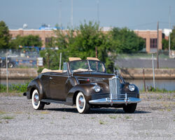 1942 Packard Super Eight One-Sixty Convertible Coupe | RM Sotheby's | The Hershey Auction