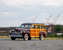 1947 Ford Super DeLuxe Station Wagon | RM Sotheby's | The Hershey Auction