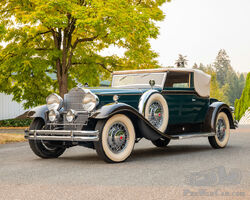 1931 Packard 845 Deluxe Eight Convertible Victoria by Rollston | RM Sotheby's | The Hershey Auction
