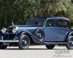 1936 Hispano-Suiza K6 Berline by Vanvooren | The Audrain Auction 2026