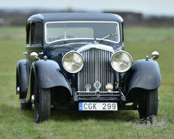 1935 3 1/2 Litre Derby Bentley Park Ward sports saloon