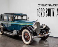 1926 Stutz AA Brewster Brougham TOP ZUSTAND
