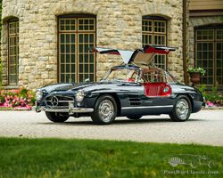 1991 Mercedes-Benz 300 SL Gullwing Coupe by Ostermeier | The Audrain Auction 2026