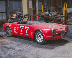 1958 Alfa Romeo Giulietta 750 Spider by Pinin Farina | RM Sotheby's | The Red Catalogue