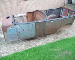 1926 Citroen B12 Phaeton body chassis fenders hood no mechanicals Euro Beach Racer.