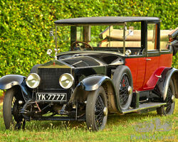 1924 Rolls Royce Silver Ghost Hooper open drive Landaulette.