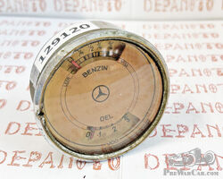MERCEDES Fuel gauge pressure and oil pressure