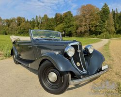 RARITÄT: 1935 Wanderer W250 Cabriolet – Gläser-Karosserie – Frisch ab Veteranen-MFK