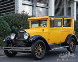 Willys Overland Whippet 96 Zweitürer, Oldtimer mit H-Gutachten