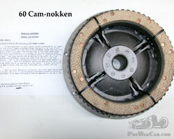 60 Cam-nokken / S.X part, reconditioned pressure plate, trade-in basis, with 60 cams