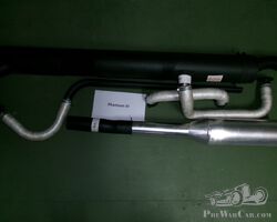 1x Long down pipe, 1x Short down pipe, 1x Front expansion box, 1x Mian silencer