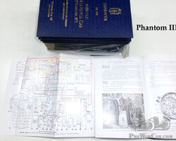 8x Phantom III, Handbook of the 40/50 HP Rolls-Royce, reprint 1976