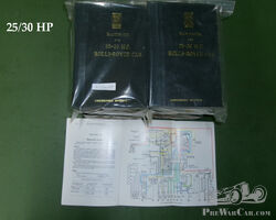 43x 25/30 HP, Handbook for Rolls-Royce 25/30 HP, reprint