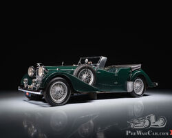 1937 Alvis Speed 25 Open Tourer Cross & Ellis - Matching nrs. One of only 39 examples ever built.