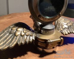 Boyce MotoMeter Eagle Wings, Quick-Fill with slam-cap Duessenberg, Stutz, T Ford