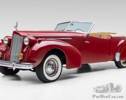 1939 Packard One Twenty Convertible Victoria by Darrin | The Las Vegas Auction 2026
