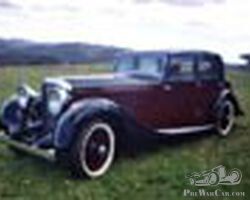 Bentley 3½ Litre Sports Saloon by Park Ward 1935