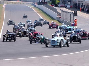 Historic race fun at Donington Park