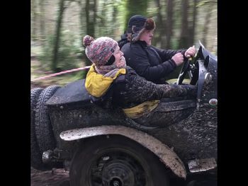 Bouncing in (the muddy) Somerset!