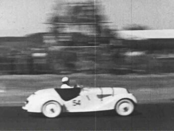 Racing in the dunes at Zandvoort