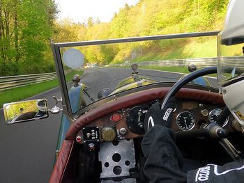 Hagen in action on the Nordschleife