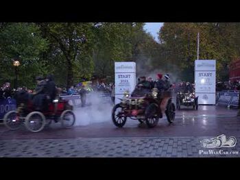 Watch the start of the 2022 London to Brighton Veteran Car Run on Sunday November 6