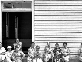 A lazy Sunday afternoon in 1908 with the Welch Brothers