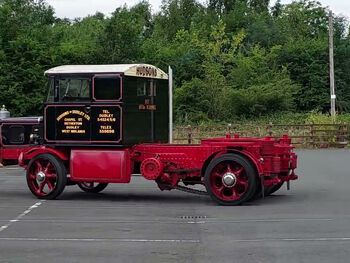 Platz für Leaping Lena: Schwertransporte mit dem Scammell 100-Tonner