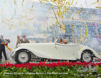 2010 Pebble Beach Winner: 1933 Delage D8S De Villars Roadster