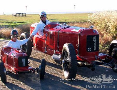 The Alfa Romeo P2 is not a toy!