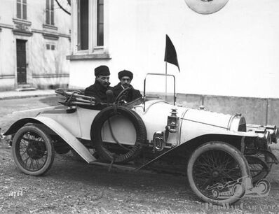 A winter mystery Runabout. (upd. 1912 Doutro on Majola - Tour de France)