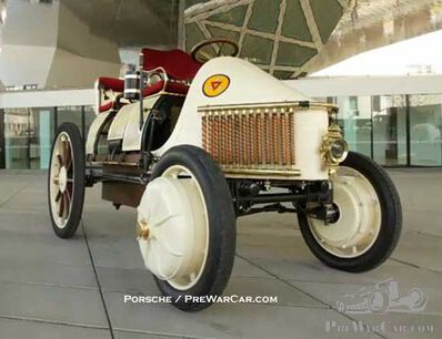 Porsche invention 110 years later still alive. (Upd. 1899, 1903, fire and more)