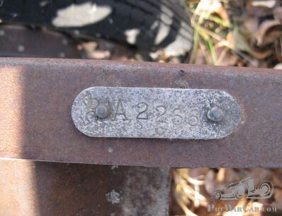 Mystery chassis in Canada. (upd. 1928 Model 56 Willys Knight?)