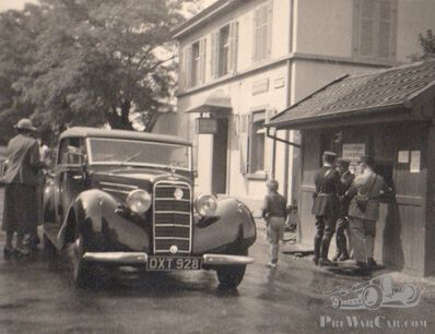 A customs Humber Snipe Mystery? (upd. 1936/37 Hillman Hawk)