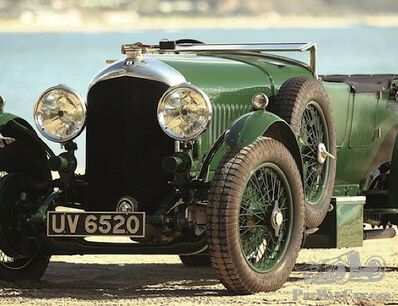 Period upgrade Bentley offered at Amelia, Florida. (update: original body)