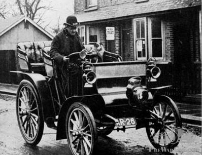 Samuel Sharp, the blind motorist with license!