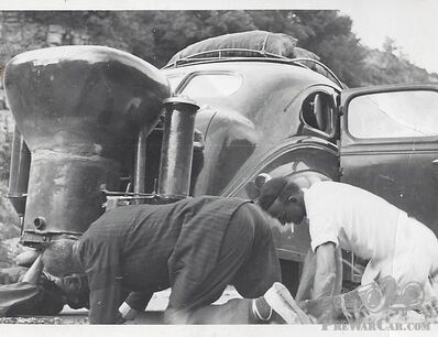 A coal gas generator mystery (upd. 1937/38 De Soto, Plymouth or Dodge?)