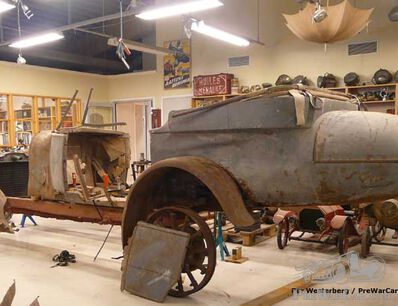 Swedish barnfind: 6-cylinder(!) Brasier Torpedo