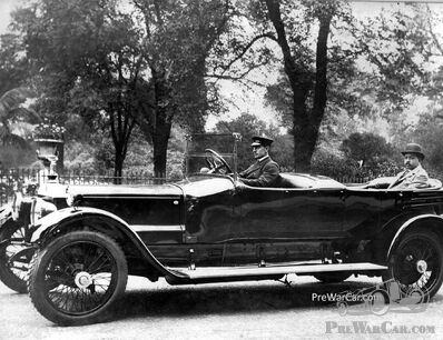 The Vivian Frederick Seal Rolls Mystery.(upd. circa1920 Daimler Type 45 with dummy radiator)
