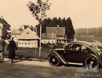 Josef Ganz`s Volkswagen. A when and where mystery?