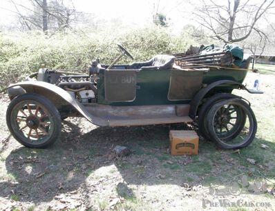 The 1912 Velie and I.