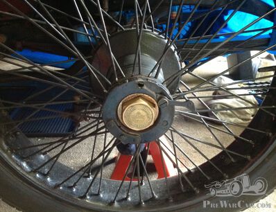 Mystery Wire Wheels on a 1908 Mercedes