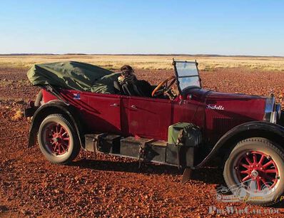 15 year old Bobby crossing Australia with a Dodge