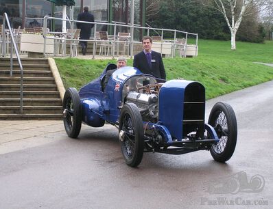 Sunbeam 350HP Bluebird clearing its throat after 50 years of silence!