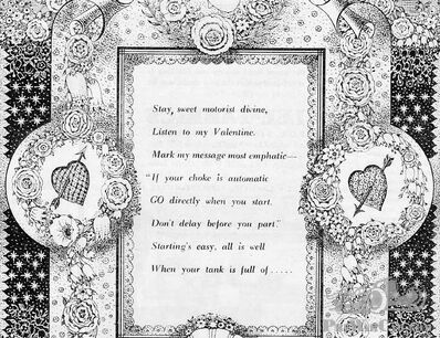 From your 'dearest' Valentine...
