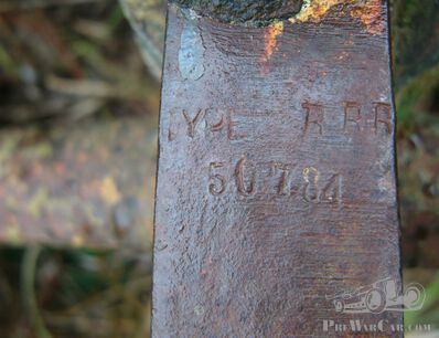 Unidentified clearly marked front axle (update: 1922 30HP Minerva)