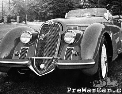 An Alfa Romeo 8C Roadster Mystery? (update: 8C 2900 Touring, chassis #412014)