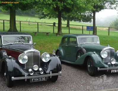 A rare pair of 1939 Bentleys