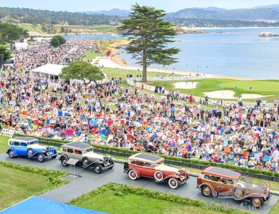 Art-deco Ruxtons overwhelm at Pebble Beach