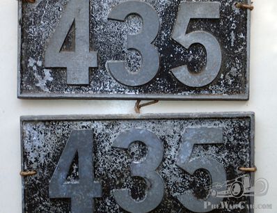 Victorian Guernsey Number Plates? (upd. Edwardian / railway or real?)
